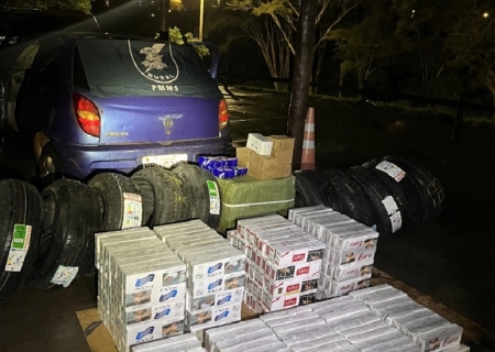 Batalhão Rural apreende R$ 47,7 mil em produtos contrabandeados em Sidrolândia