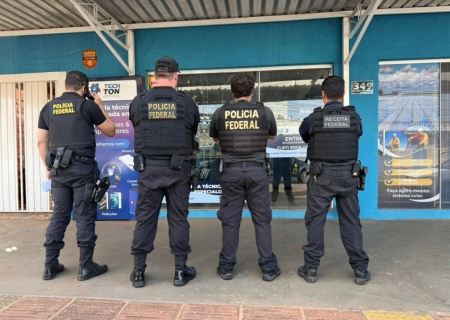 Polícia Federal e Receita Federal deflagram operação conjunta contra crimes transnacionais em MS