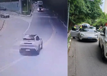 Vídeo: advogado é preso com Porsche roubada após fuga em Alphaville (SP)