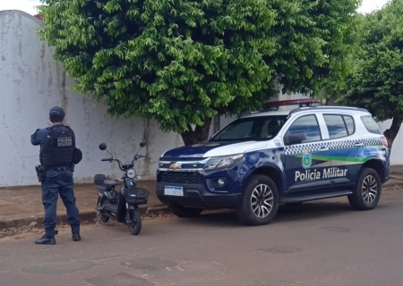 Polícia Militar recupera veículo autopropelido furtado em menos de 30 minutos em Nova Andradina