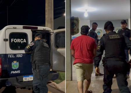 Força Tática prende homem com mandado de prisão por ameaça em Nova Casa Verde