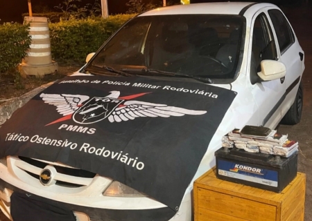 Traficante é preso transportando haxixe marroquino na região de Amambai