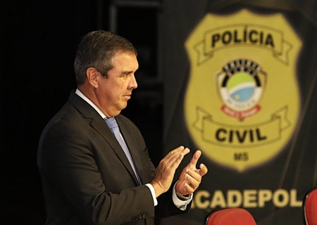 Governador participa da aula inaugural de 472 novos alunos da Polícia Civil de MS