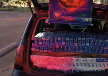 Apreensões de contrabando na MS-164 causam prejuízo de R$ 80 mil ao crime