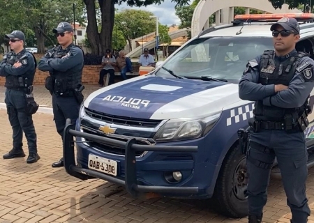 8º BPM reforça policiamento na 'Operação Força Total' em Nova Andradina e região