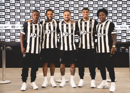 Atlético apresenta cinco reforços na Arena MRV e projeta temporada de títulos