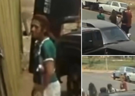 Câmeras registram ação criminosa e Polícia Civil investiga incêndio de veículo em Nova Andradina