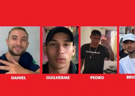 Quatro jovens de MG somem juntos em Santa Catarina