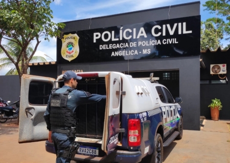 Ação conjunta prende condenado por violência doméstica em Angélica