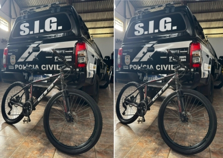 Polícia Civil esclarece furto de bicicleta e recupera bem em Nova Andradina