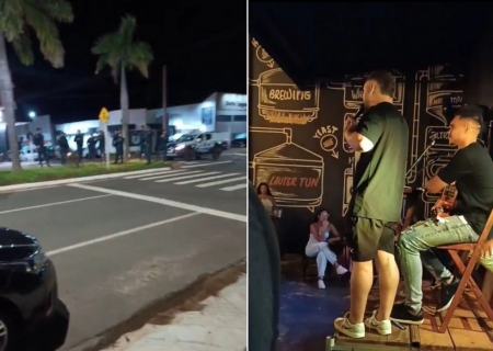 Choperia tem evento encerrado por falta de alvarás em Nova Andradina