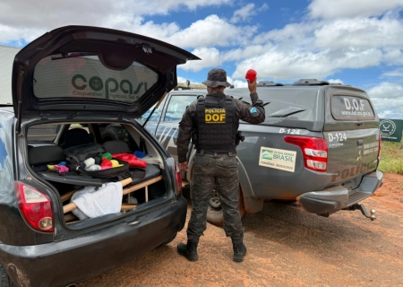 Casal que traficava quase 10 kg de haxixe é preso em Itaquiraí