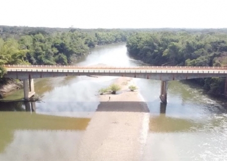 Governo inicia recuperação estrutural da ponte sobre o Rio Miranda na MS-345