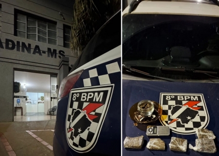 Força Tática prende integrante de facção com drogas no Jardim Universitário
