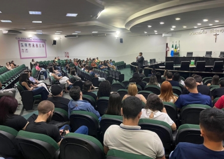 Escola do Legislativo e FINAN promovem palestra sobre carreiras jurídicas
