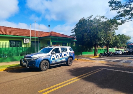 'Operação Volta às Aulas' reforça policiamento em escolas do Vale do Ivinhema