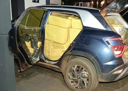 Perseguição termina com apreensão de mais de 1,2 tonelada de maconha e prisão de suspeito em rodovia de MS