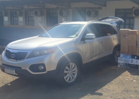 TOR apreende carga de perfumes e celulares avaliada em mais de R$ 550 mil na BR-060