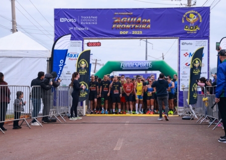Em menos de um mês, mais de 700 pessoas já se inscreveram para a 3ª Corrida Águia da Fronteira do DOF