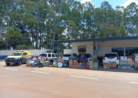 PMR apreende 11 veículos e cargas contrabandeadas e causa prejuízo de mais de R$ 624 mil ao crime em MS