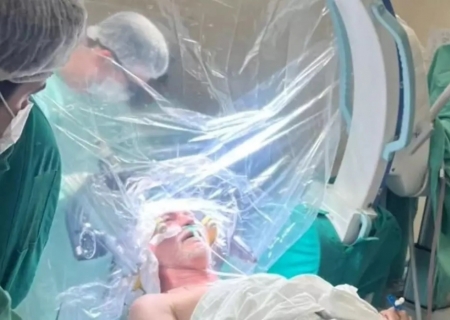 Morador de Nova Andradina passa por cirurgia inédita para tratar Parkinson em hospital de Três Lagoas