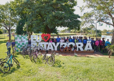 1º Pedal Turístico e Ecológico mobiliza comunidade e promove ação ambiental em Batayporã