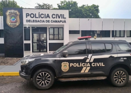 Polícia Civil prende homem em flagrante por estupro da filha de 14 anos em Camapuã