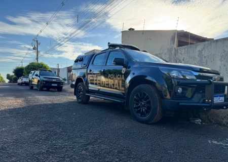 Em Nova Andradina, PF deflagra operação contra tráfico internacional de armas na fronteira