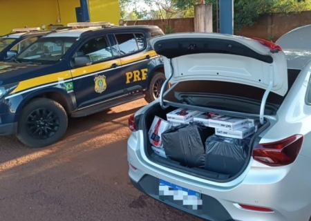 Carga de produtos estrangeiros é apreendida pela PRF em Rio Brilhante