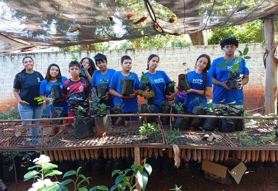 Projeto Arboriza Via avança com nova turma e amplia cultivo de mudas em Batayporã
