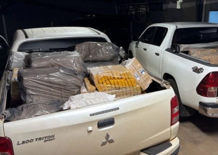 PF apreende cerca de uma tonelada de maconha em Ponta Porã