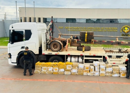 DOF apreende 1,2 tonelada de maconha em Ivinhema; carga é avaliada em R$ 3,4 milhões