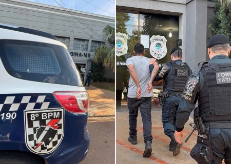 Força Tática cumpre mandado de prisão por regressão de pena em Nova Andradina