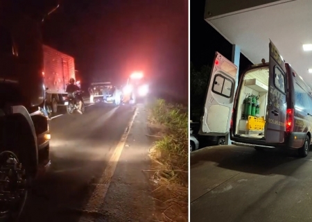 Ciclista que sofreu queda na MS-134 morre no Hospital Regional