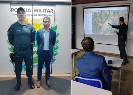 Promotor de Justiça visita o 8º BPM e reforça integração com a Polícia Militar em Nova Andradina