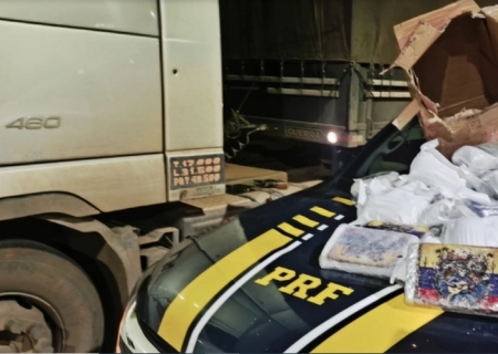 PRF apreende quase 30 kg de haxixe e skunk durante fiscalização em Bataguassu