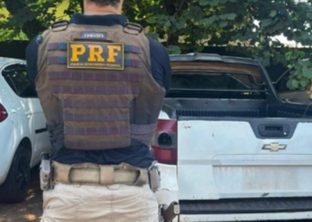 Veículo roubado há 10 anos é recuperado pela PRF em Ponta Porã