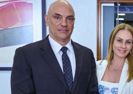 Moraes e esposa acionam Justiça contra Alessandro Vieira