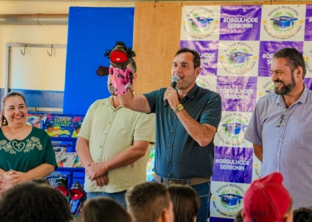 Escola premiada no MS Alfabetiza recebe R$ 80 mil em materiais pedagógicos