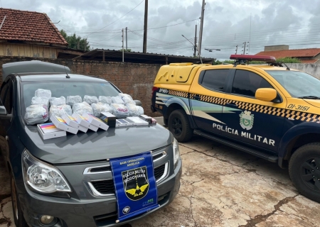 Polícia Rodoviária apreende eletrônicos sem documentação fiscal na MS-276