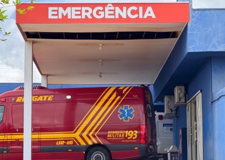 Homem é esfaqueado e socorrido pelos Bombeiros em Ivinhema