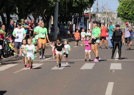 Corrida Kids destaca nova geração no aniversário de Nova Andradina