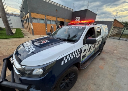 Força Tática cumpre mandado de prisão em Batayporã