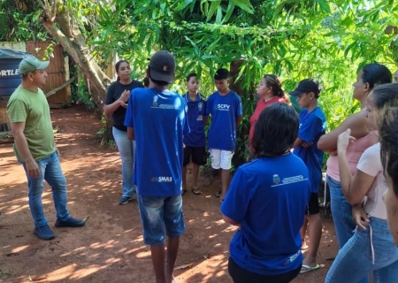 Arboriza Via avança em Batayporã e primeira turma aprende manejo de mudas