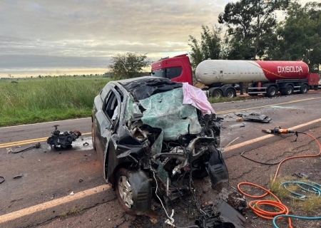 Jovem que morava em Nova Andradina morre em colisão frontal na BR-376