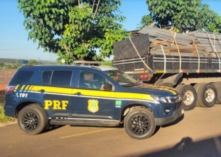 Reboque adulterado é apreendido pela PRF em Água Clara