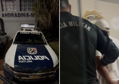 Força Tática localiza e prende homem com mandado de prisão em Nova Andradina