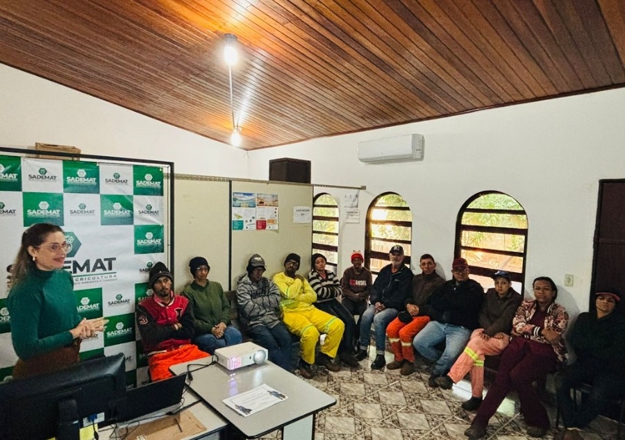 Batayporã: valorização e treinamento de segurança marcam ação alusiva ao Dia do Gari