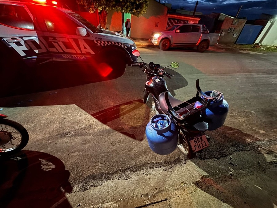 Colisão entre moto e Biz deixa mulher ferida em Nova Andradina