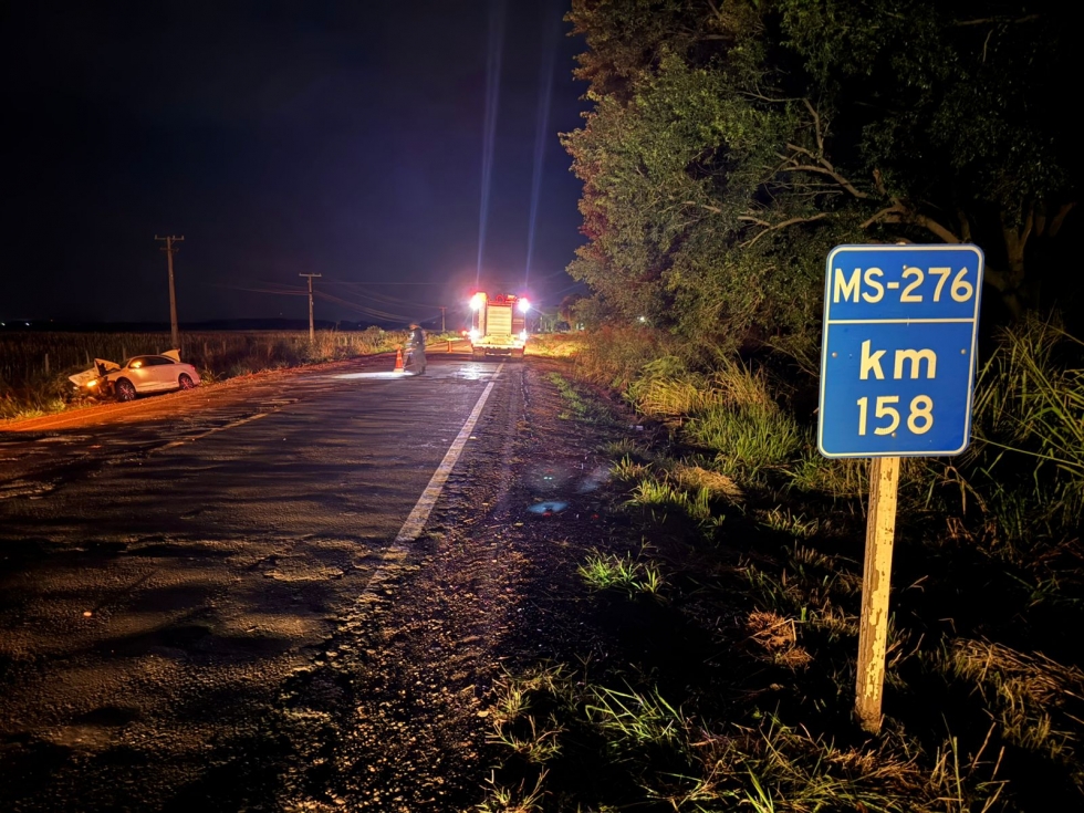 Bafômetro aponta 0,78 mg/l e motorista é preso após acidente que matou duas mulheres na MS-276